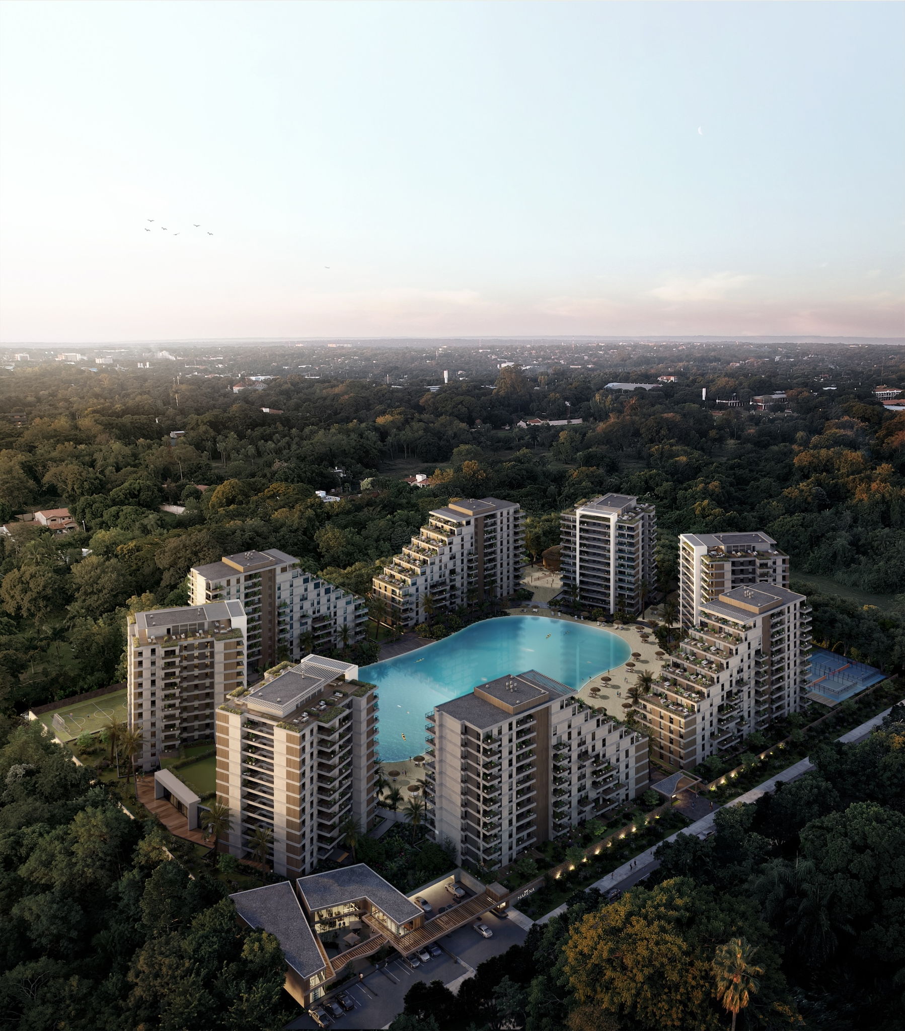 skyview image of Marena