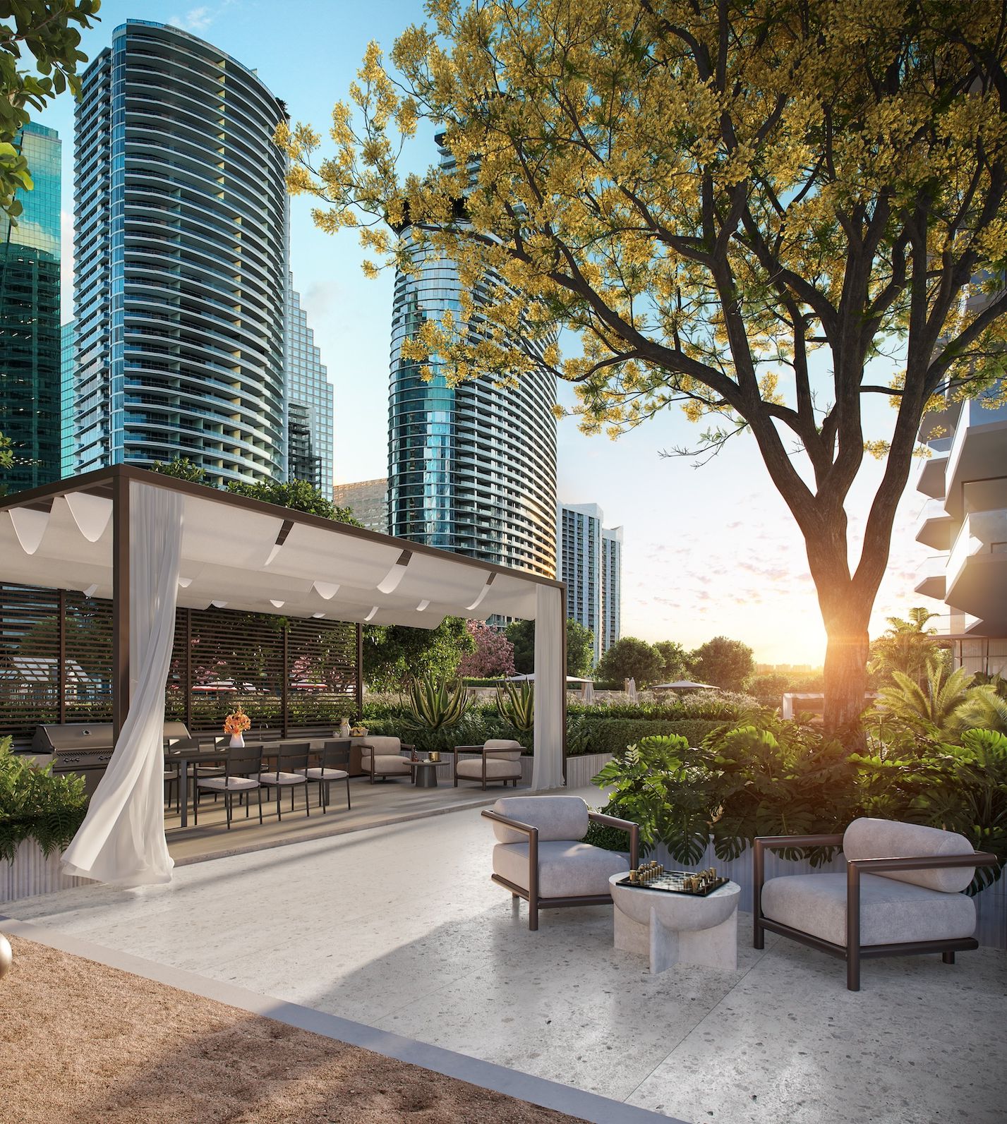 skyview image of Viceroy Brickell