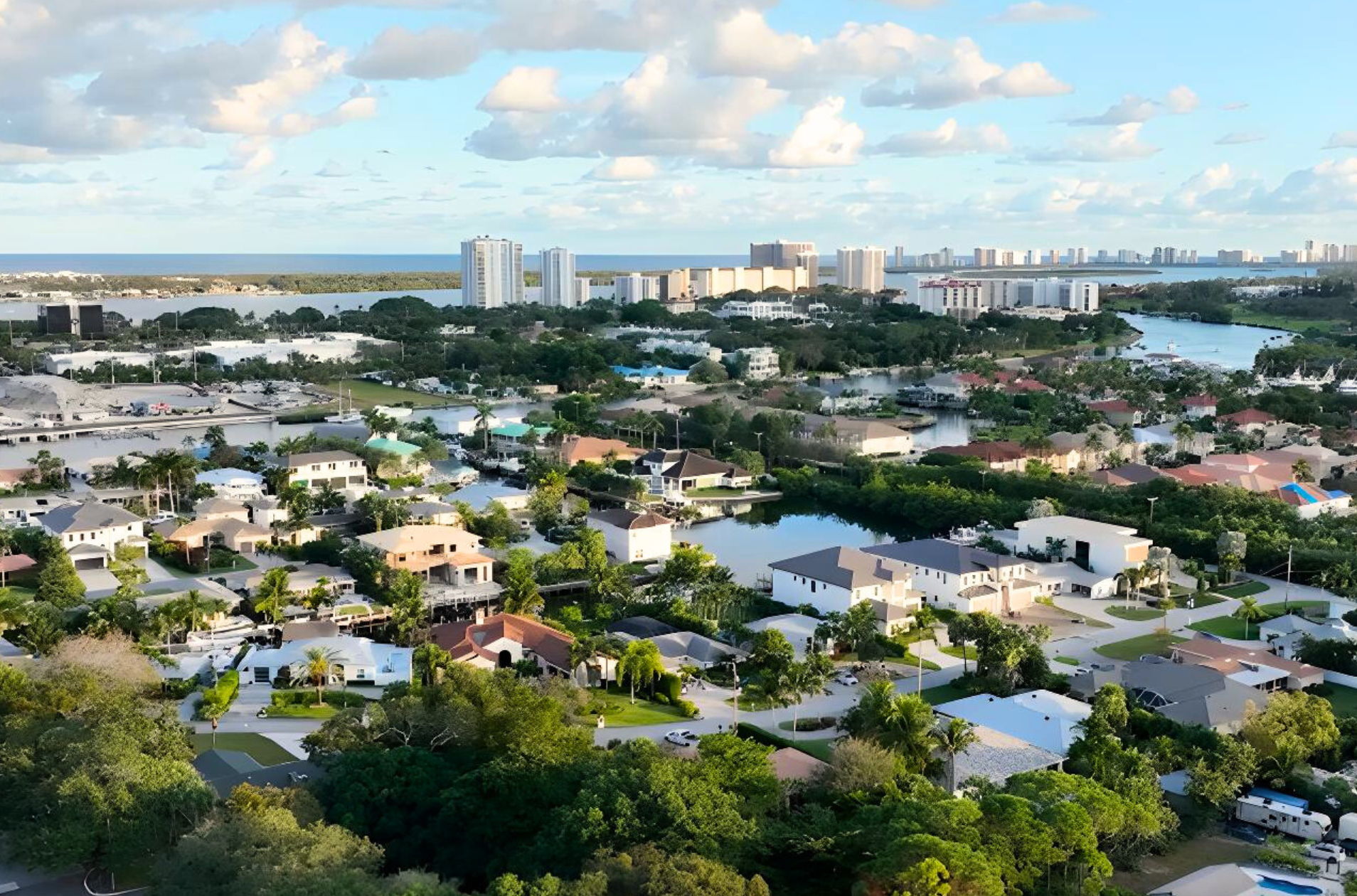 skyview of PALM BEACH GARDENS